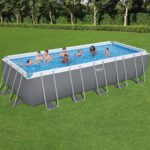 Juego de piscina desmontable Bestway Power Steel de 6,40 m x 2,74 m x 1,32 m - Imagen 2