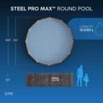 Piscina desmontable redonda Steel Pro MAX 4,27 m x 1,07 m - Imagen 4