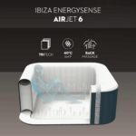 Spa hidromasaje hinchable 4-6 pers. Lay-Z-Spa Ibiza Energysense - Imagen 5