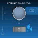 Piscina desmontable redonda de acero Hydrium 3,05m x 1,22m - Imagen 5
