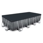 Conjunto de piscina sobre superficie Power Steel de 5.49 m x 2.74 m x 1.22 m con depuradora de arena - Imagen 3