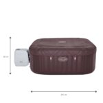 Spa inflable con luces LED ColorJet para 5-7 personas Lay-Z-Spa Maldivas HydroJet Pro - Imagen 2