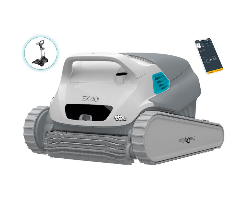 SX40I.jpg Robot limpiafondos Dolphin SX 40i - Imagen 1